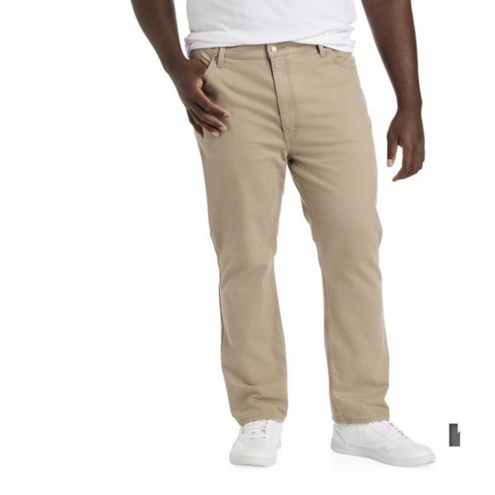 Levi's 511 Slim Fit Jeans Mens 40x36 Khaki Beige Levis Denim Pants NWT Tall